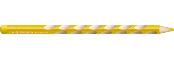 Crayon de couleur ergonomique EASYcolors Gaucher Jaune STABILO