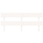 vidaXL Tête de lit Blanc 184x3x81 cm Bois massif de pin