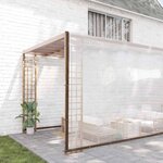 vidaXL Couverture pour plantes Transparent 10 x 10 m PE