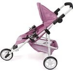 Bayer Chic 2000 612-62 - Petite poussette de jogging LOLA jean rose pour poupée