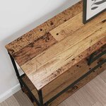 vidaXL Table console Bois ancien 100 x 30 x 75 cm Bois d'ingénierie