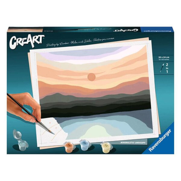 CreArt - 24x30 cm - Minimal Landscape