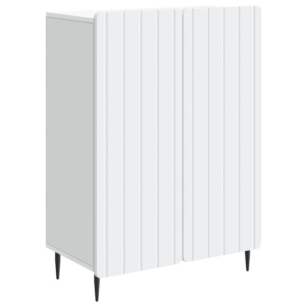 vidaXL Buffet Blanc 66 x 34 5 x 92 cm Bois d'ingénierie