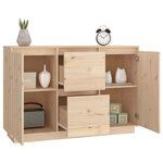 vidaXL Buffet 111x34x75 cm Bois massif de pin