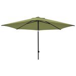 Madison Parasol de jardin Mykanos 250 cm vert