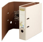 Classeur à levier D80mm Prem'Touch FOREVER sable x 10 EXACOMPTA