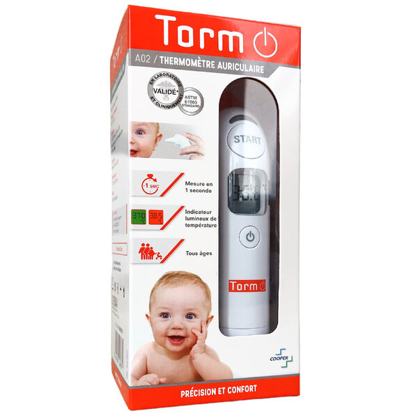 Torm a02 - thermomètre auriculaire