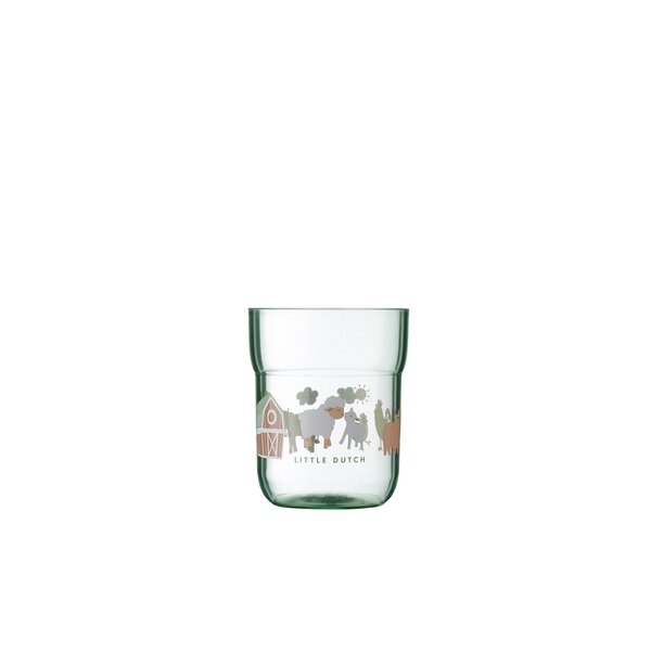 Mepal 108022065399 - Verre enfant mio 250 ml - little farm
