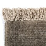 vidaXL Tapis Kilim Coton 160 x 230 cm Taupe
