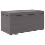 vidaXL Tabouret Gris 81 x 41 x 40 cm