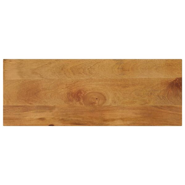 vidaXL Dessus de table 80x20x3 8 cm rectangulaire bois massif manguier