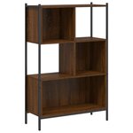 vidaXL Bibliothèque chêne marron 72x28x109 cm bois d'ingénierie