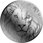 Monnaie LION Cyberpunk 1/1000 Oz Palladium 12$ Liberia 2026 (PRÉCOMMANDE)