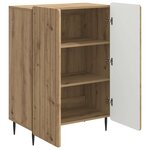 vidaXL Buffet Chêne artisanal 66 x 34 5 x 92 cm Bois d'ingénierie