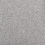 Vidaxl rideau occultant d'aspect de lin avec crochets gris 290x245 cm
