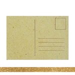 Carte postale à décorer 15 x 10 5 cm + masking tape doré à paillettes 5 m