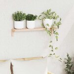 vidaXL Étagère murale suspendue Beige 62 x 10 x 12 5 cm