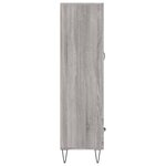 vidaXL Buffet haut sonoma gris 69 5x31x115 cm bois d'ingénierie