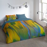 Pure Housse de couette RAINBOW FEATHERS 200x200/220 cm