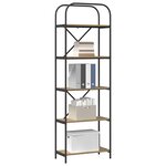 vidaXL Étagère chêne artisanal 60 x 30 x 183 cm Bois d'ingénierie