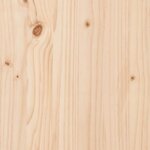 vidaXL Lit de jour avec toit sans matelas 80x200 cm bois massif