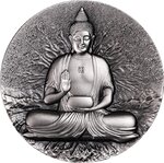 Pièce de monnaie en Argent 2000 Francs g 62.2 (2 oz) Millésime 2025 Creator of Buddhism BUDDHA