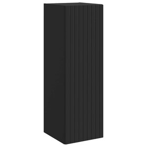 vidaXL Cabinet de Salle de Bain Mural Noir 33 x 34 5 x 60 cm