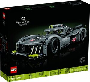 LEGO Technic Peugeot 9X8 24H Le Mans Hypercar - Kit de Construction Innovant pour Adultes - 42156