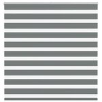 vidaXL Store zèbre gris foncé largeur du tissu 145 9 cm polyester