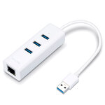 Tp-link ue330 usb 3.2 gen 1 (3.1 gen 1) type-a 1000 mbit/s blanc