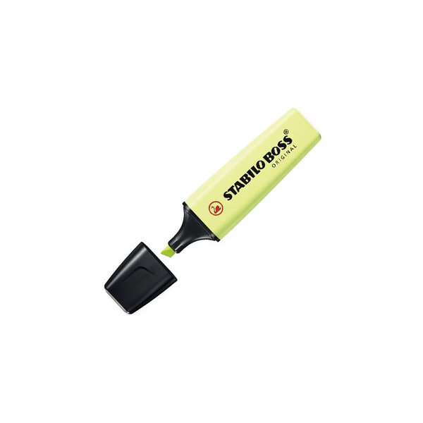 Surligneur - stabilo boss original - pastel - zeste de citron vert