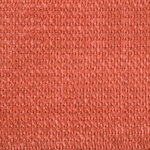 vidaXL Voile d'ombrage 160 g/m² triangulaire terre cuite 6x6x6 m PEHD