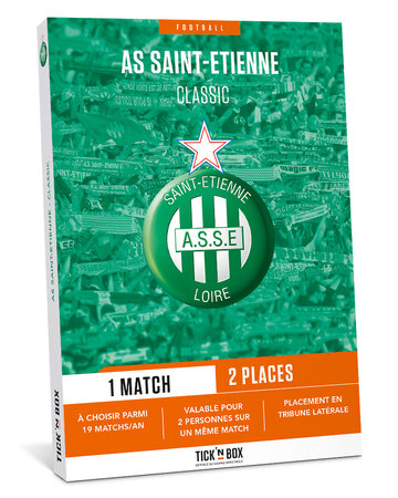 Coffret cadeau - TICKETBOX - AS Saint-Etienne Classic