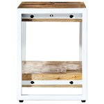 vidaXL Meuble TV 90x30x40 cm Bois massif de manguier