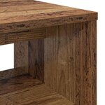 vidaXL Meuble TV Bois ancien 60 x 35 x 40 cm Bois d'ingénierie