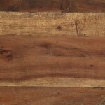 vidaXL Table de salle à manger Marron 110 x 55 x 76 cm