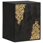 vidaXL Ensemble de Meubles de Salle de Bain avec tiroir 5 Pièces Noir