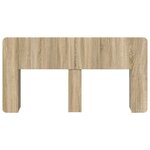 vidaXL Cabinet de Tête de Lit Chêne Sonoma Bois d'ingénierie