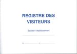 Registre des visiteurs 96 pages 210 x 297 horizontal ELVE