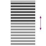 vidaXL Store zèbre noir 135x200 cm largeur du tissu 130 9 cm polyester