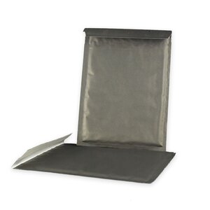Lot de 100 enveloppes à bulles eco d/4 noires format 180x260 mm