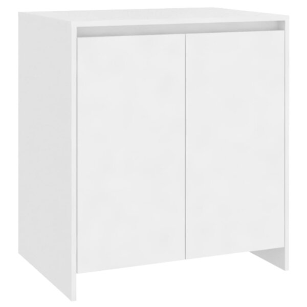 vidaXL Buffet Blanc 70x41x75 cm Bois d'ingénierie