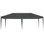 vidaXL Tente de réception professionnelle 4x6 m Anthracite 90 g/m²