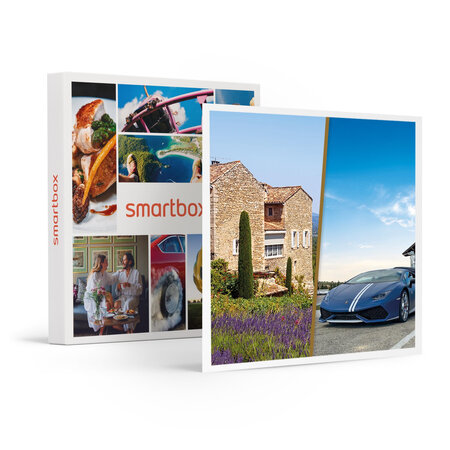 SMARTBOX - Coffret Cadeau Escapade avec dîner et 2 tours de pilotage -  Multi-thèmes