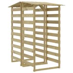 vidaXL Pergolas avec toits 2 Pièces 100x90x200 cm Bois de pin imprégné