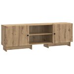 vidaXL Meuble TV 150 x 31 x 50 cm Chêne artisanal Bois d’ingénierie