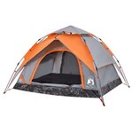 vidaXL Tente de camping à dôme 3 personnes libération rapide