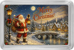 Monnaie MERRY CHRISTMAS POSTCARD Metal 500 Francs Cameroon 2026 (PRÉCOMMANDE)
