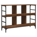 vidaXL Buffet chêne marron 102x32x73 5 cm bois d'ingénierie