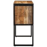 vidaXL Armoire de console 90x35x75 cm bois de manguier massif brut
